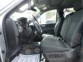 Jet Black Front Seat Photo for 2022 Chevrolet Silverado 2500HD #144035571
