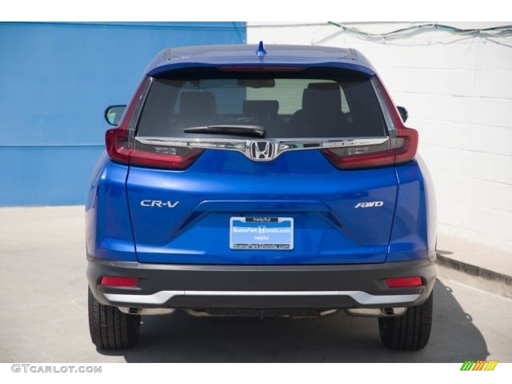 2022 CR-V EX AWD - Aegean Blue Metallic / Black photo #5