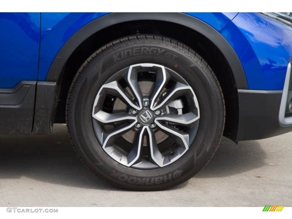 2022 CR-V EX AWD - Aegean Blue Metallic / Black photo #9