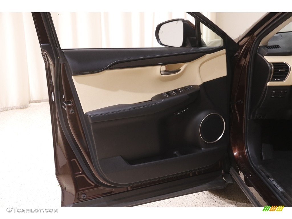 2019 Lexus NX 300 AWD Creme Door Panel Photo #144036285