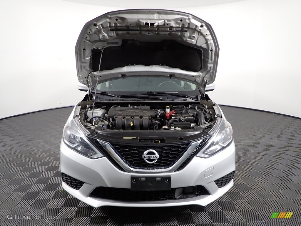 2019 Sentra SV - Brilliant Silver Metallic / Charcoal photo #5