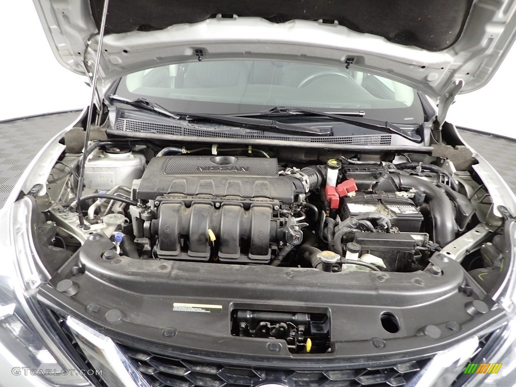 2019 Sentra SV - Brilliant Silver Metallic / Charcoal photo #6