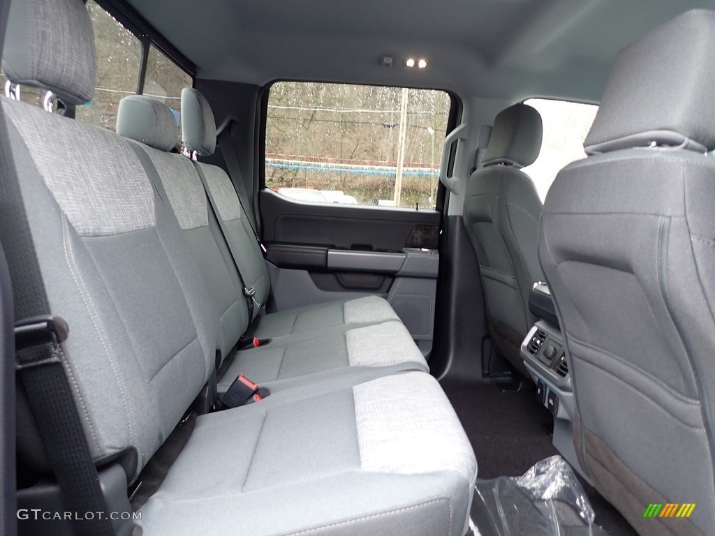 2022 Ford F150 XLT SuperCrew 4x4 Rear Seat Photo #144037020