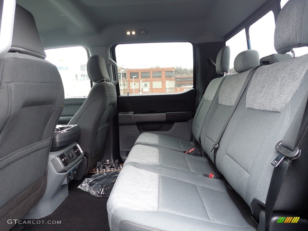 2022 Ford F150 XLT SuperCrew 4x4 Rear Seat Photo #144037035