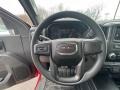 2022 GMC Sierra 3500HD Jet Black Interior Steering Wheel Photo