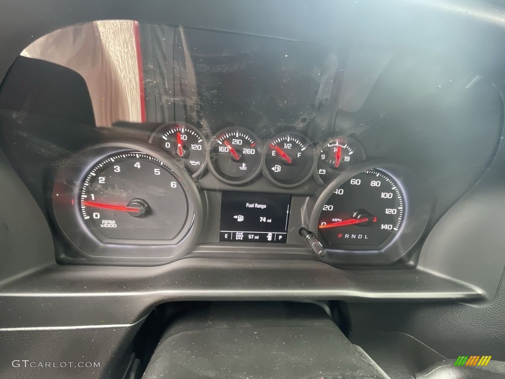 2022 GMC Sierra 3500HD Pro Crew Cab 4WD Chassis Dump Truck Gauges Photo #144038182