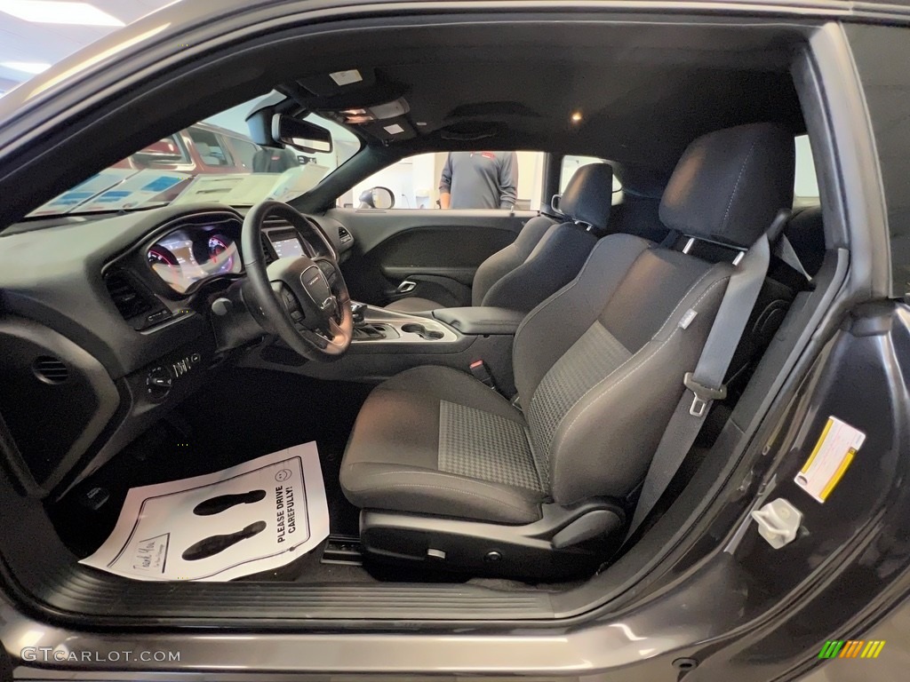 Black Interior 2021 Dodge Challenger GT Photo #144038914
