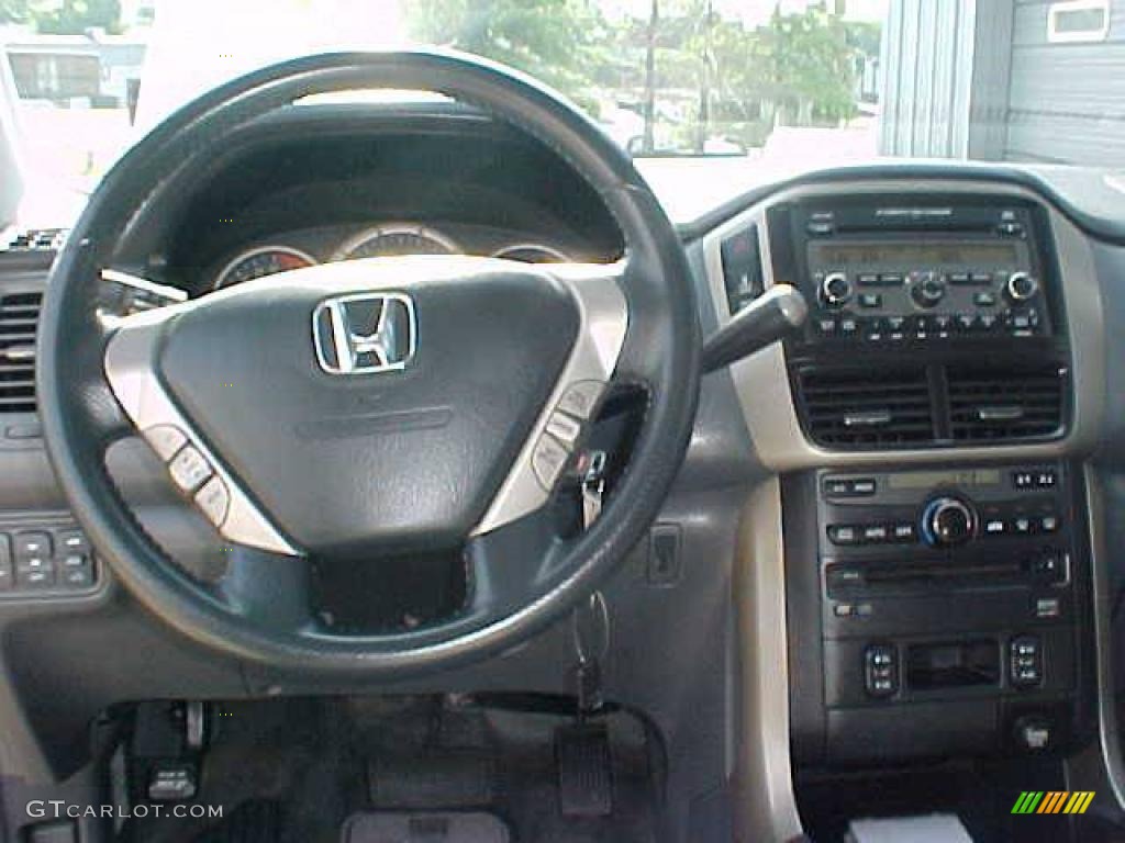 2006 Pilot EX-L 4WD - Steel Blue Metallic / Gray photo #7