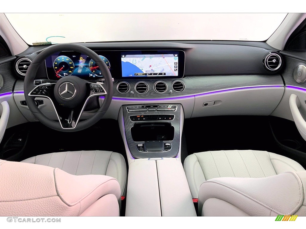 2022 Mercedes-Benz E 350 Sedan Neva Grey/Magma Grey Dashboard Photo #144039199