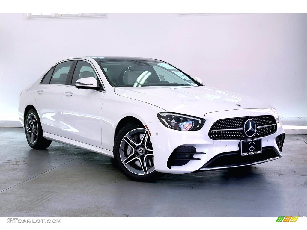 Polar White 2022 Mercedes-Benz E 350 Sedan Exterior Photo #144039307