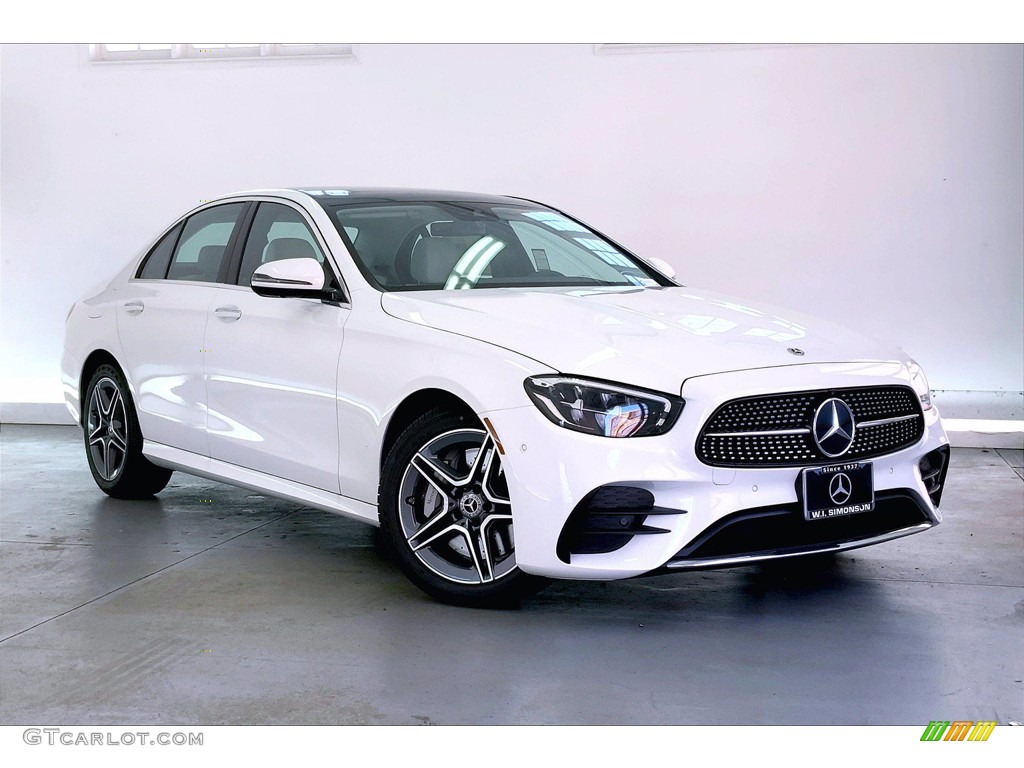 2022 E 350 Sedan - Polar White / Neva Grey/Magma Grey photo #12