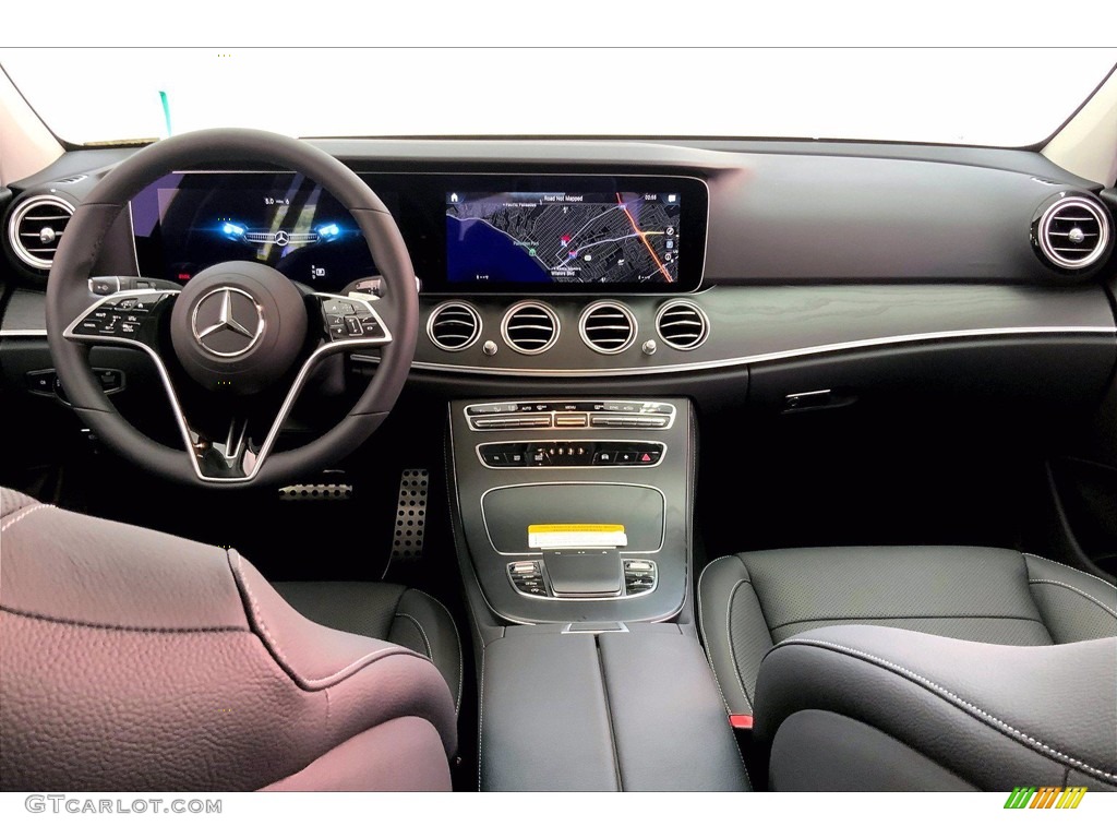 2022 Mercedes-Benz E 450 4Matic All-Terrain Wagon Black Dashboard Photo #144039427