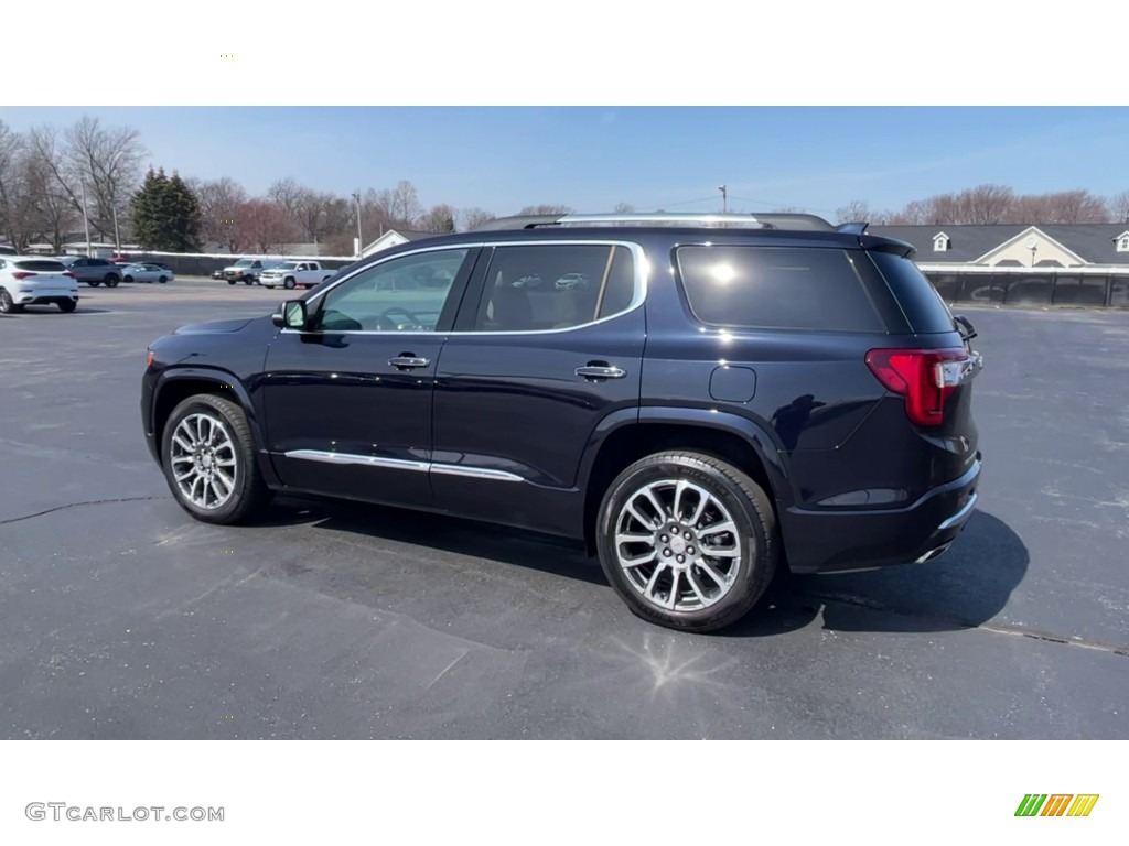 2021 Acadia Denali AWD - Midnight Blue Metallic / Dark Galvanized/Light Shale photo #6