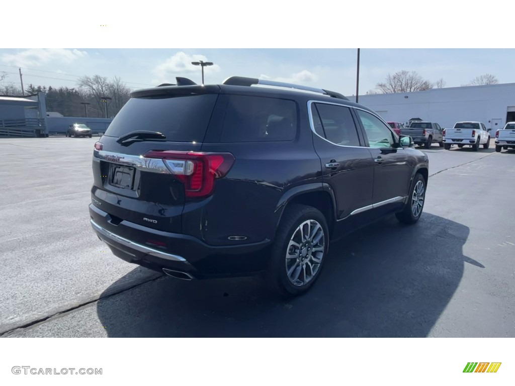 2021 Acadia Denali AWD - Midnight Blue Metallic / Dark Galvanized/Light Shale photo #8