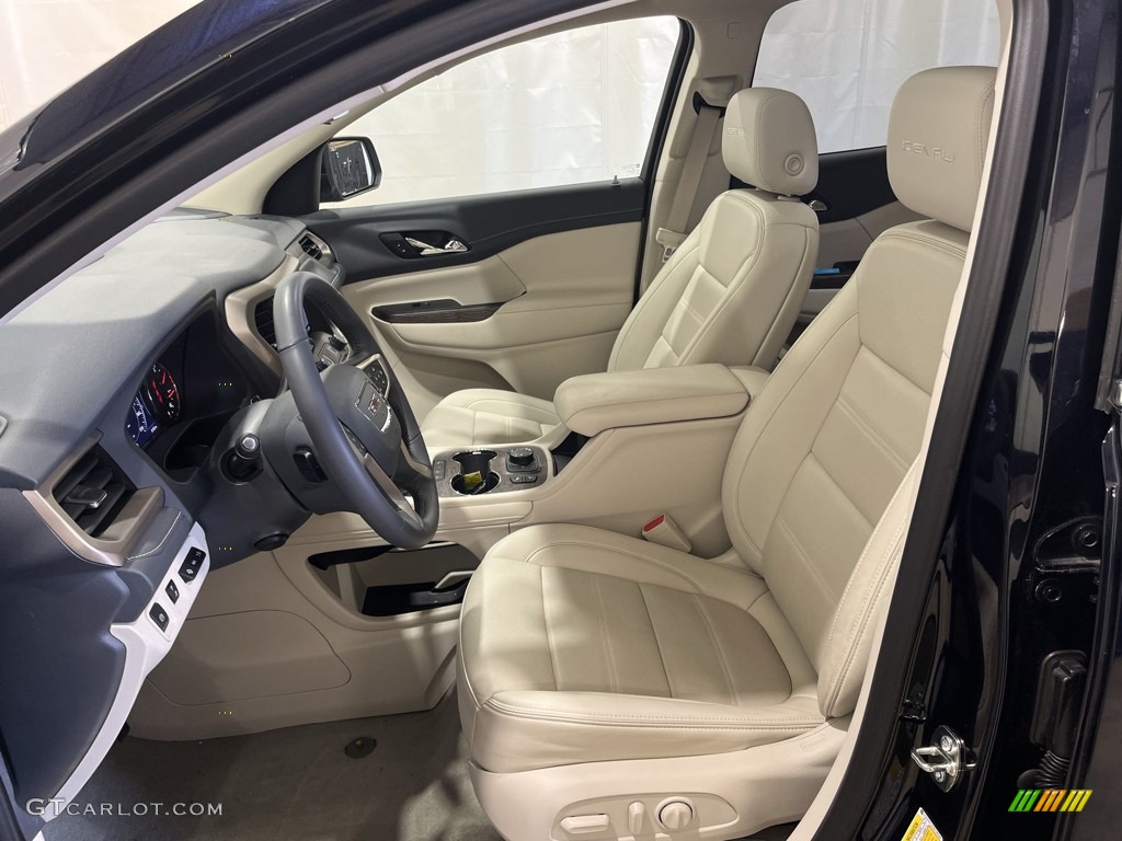 Dark Galvanized/Light Shale Interior 2021 GMC Acadia Denali AWD Photo #144039853