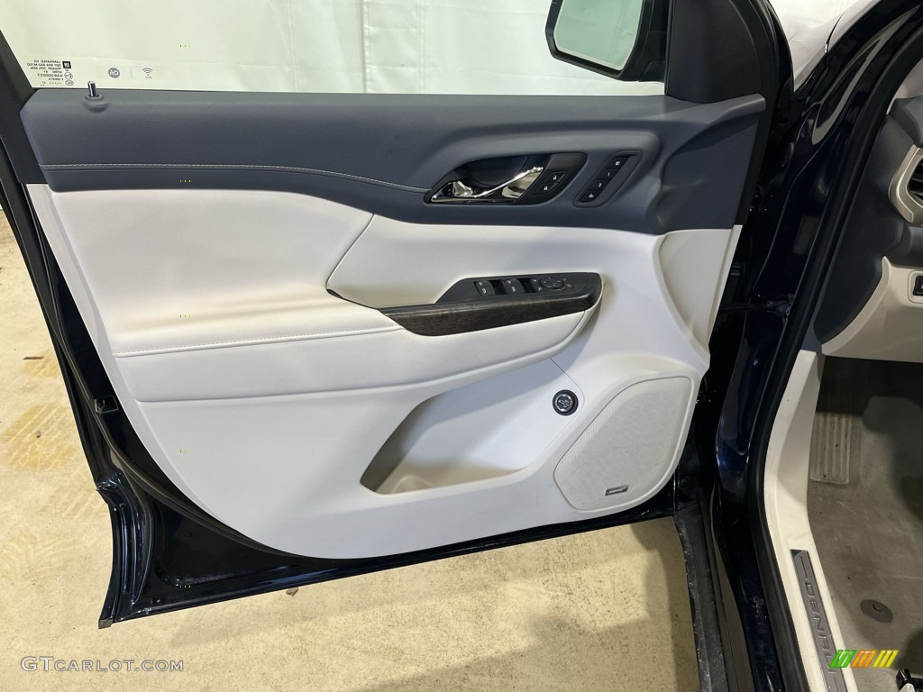 2021 GMC Acadia Denali AWD Dark Galvanized/Light Shale Door Panel Photo #144039880