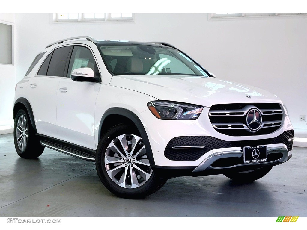Polar White 2022 Mercedes-Benz GLE 350 Exterior Photo #144039934