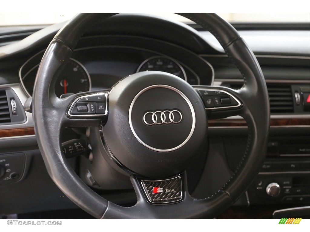 2016 A6 3.0 TFSI Premium Plus quattro - Ibis White / Nougat Brown photo #7