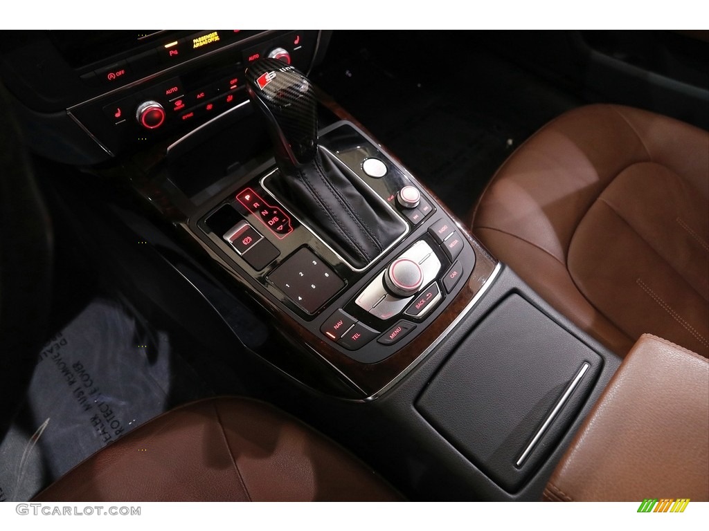 2016 A6 3.0 TFSI Premium Plus quattro - Ibis White / Nougat Brown photo #14