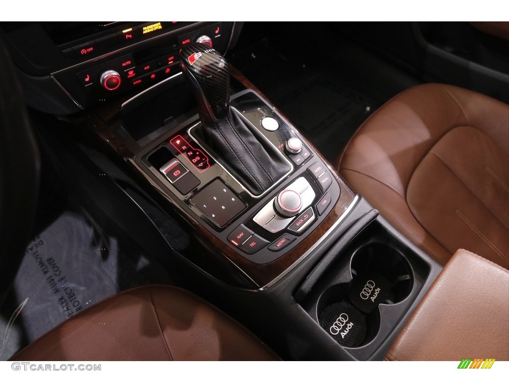 2016 A6 3.0 TFSI Premium Plus quattro - Ibis White / Nougat Brown photo #15