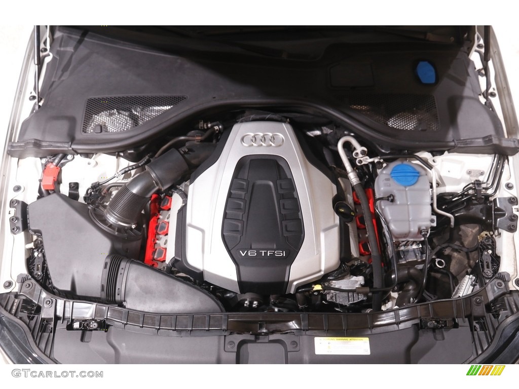 2016 A6 3.0 TFSI Premium Plus quattro - Ibis White / Nougat Brown photo #20