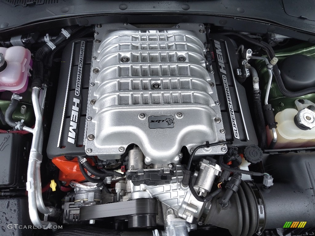 2018 Dodge Charger SRT Hellcat Engine Photos