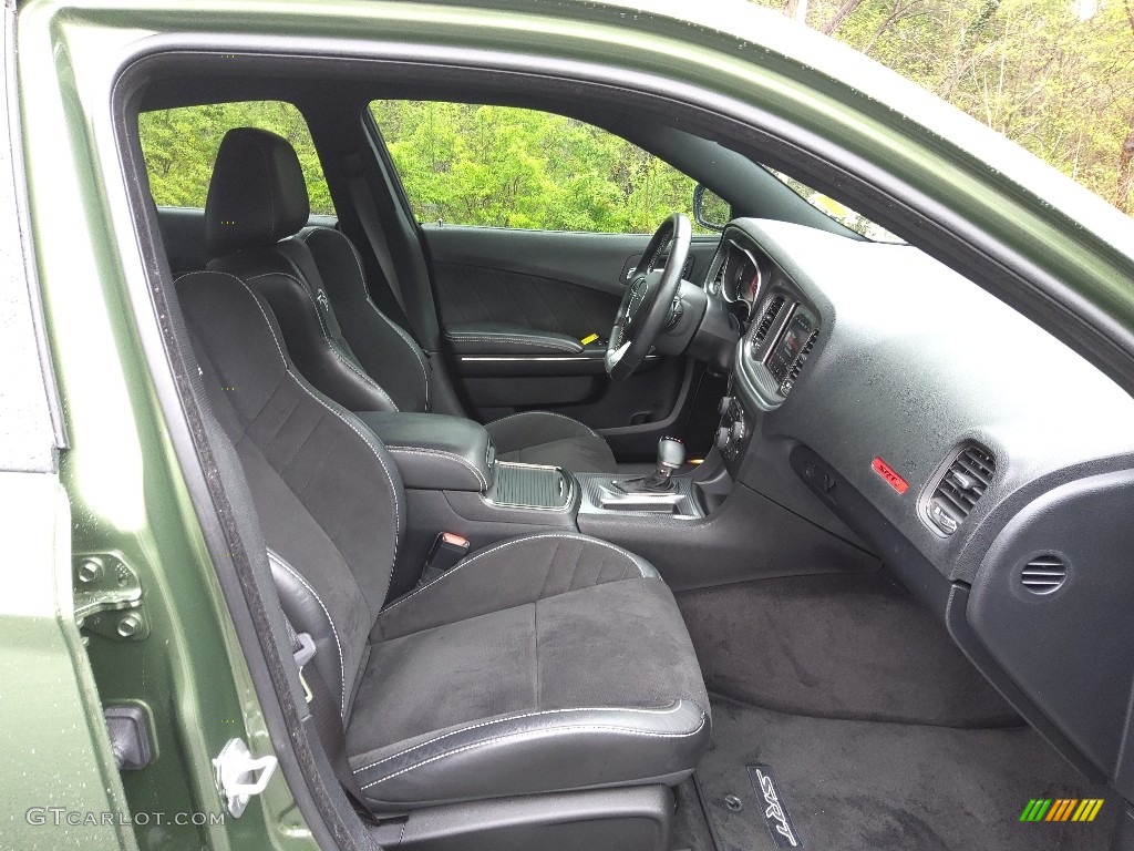 Black Interior 2018 Dodge Charger SRT Hellcat Photo #144041490