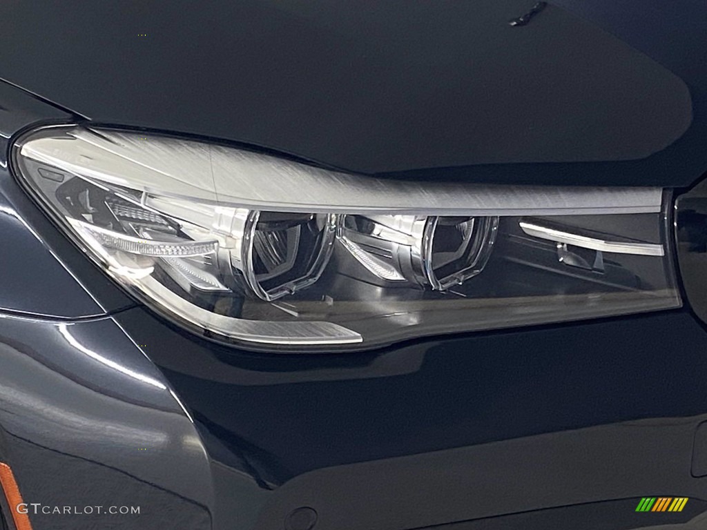 2019 7 Series 740i Sedan - Carbon Black Metallic / Black photo #6