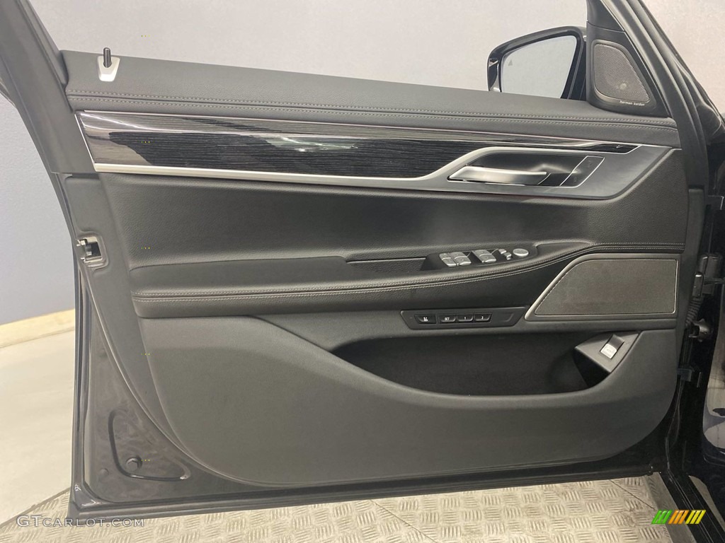 2019 7 Series 740i Sedan - Carbon Black Metallic / Black photo #12