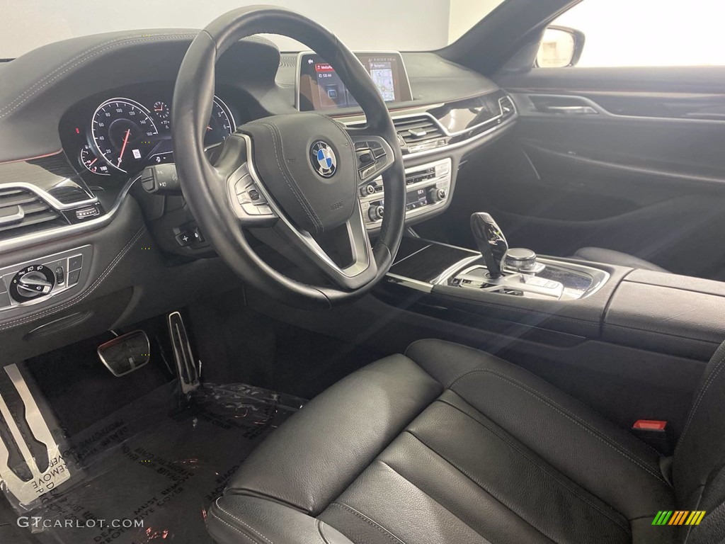 2019 7 Series 740i Sedan - Carbon Black Metallic / Black photo #15