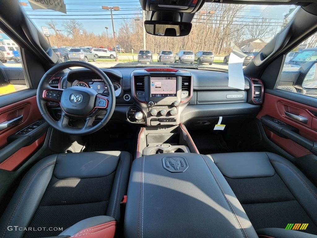 2022 Ram 1500 Rebel Crew Cab 4x4 Front Seat Photo #144042082