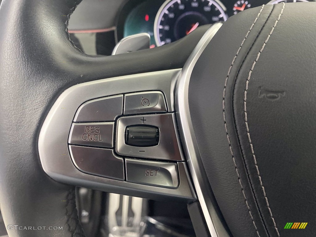 2019 7 Series 740i Sedan - Carbon Black Metallic / Black photo #18