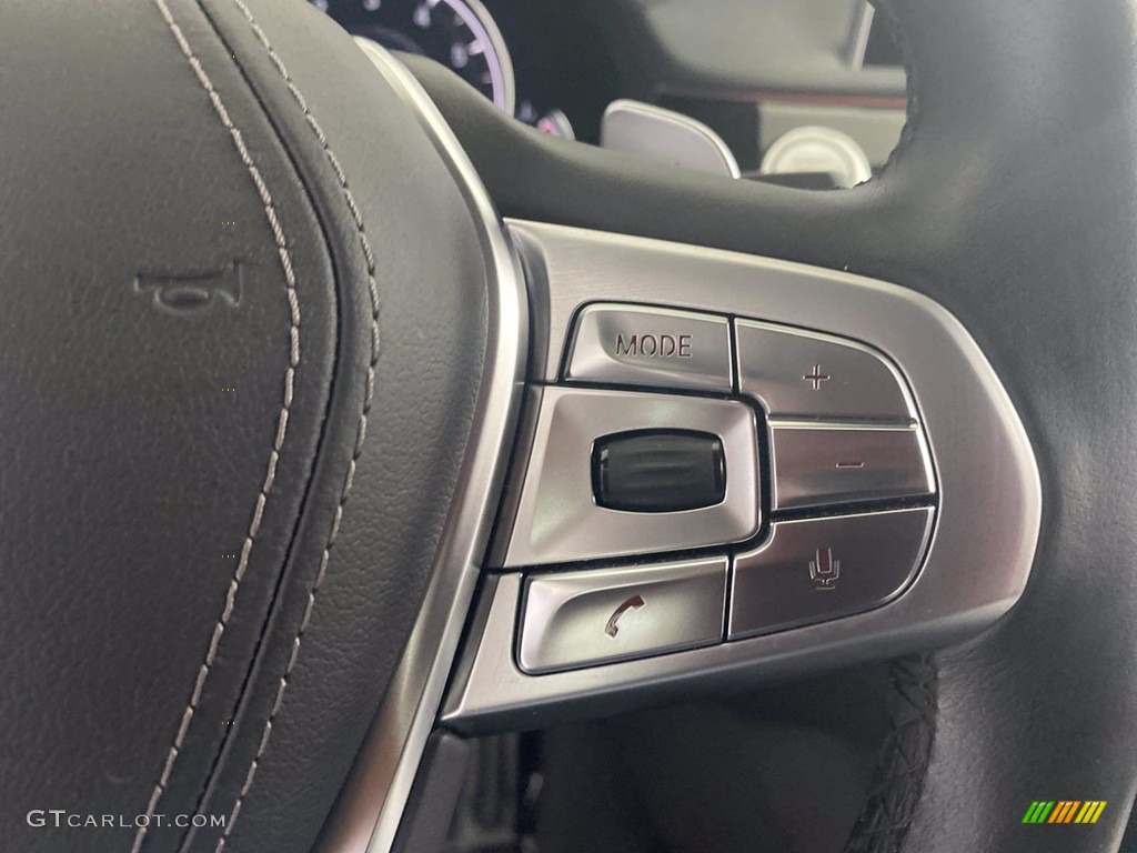 2019 7 Series 740i Sedan - Carbon Black Metallic / Black photo #19