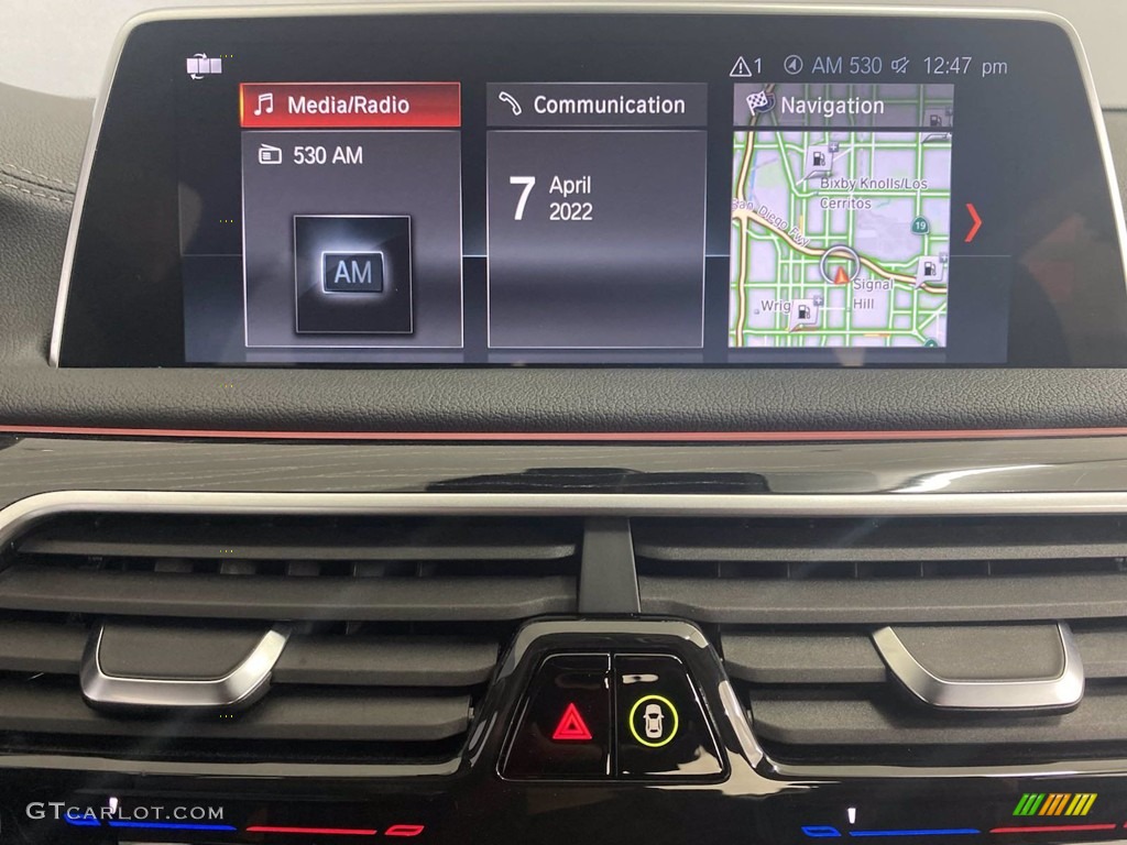 2019 7 Series 740i Sedan - Carbon Black Metallic / Black photo #22