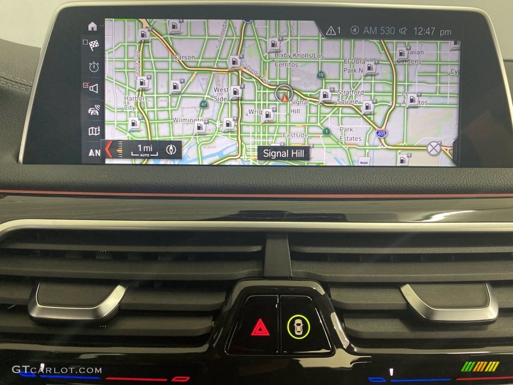 2019 7 Series 740i Sedan - Carbon Black Metallic / Black photo #23