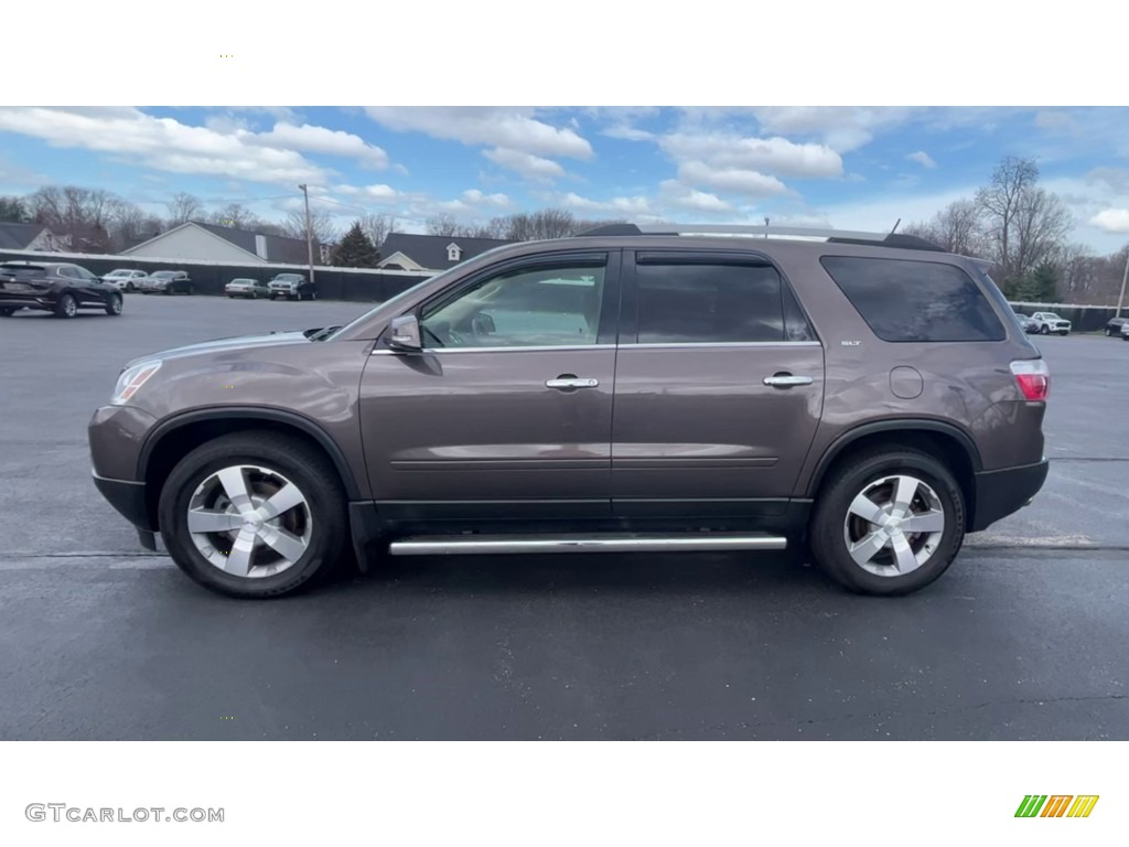 2012 Acadia SLT AWD - Medium Brown Metallic / Cashmere photo #5