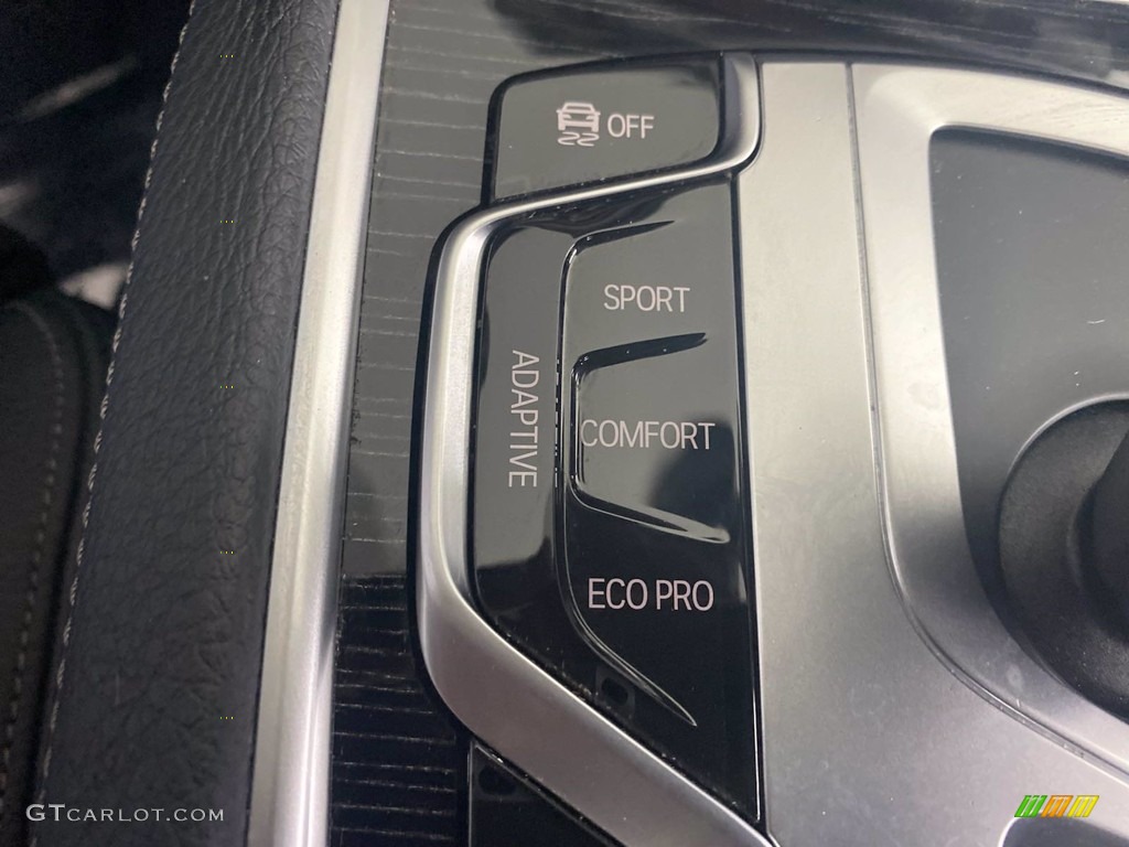 2019 7 Series 740i Sedan - Carbon Black Metallic / Black photo #27