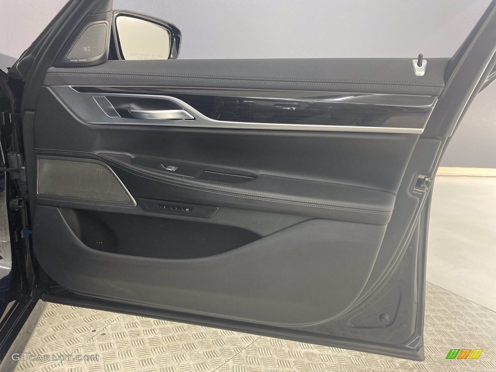 2019 7 Series 740i Sedan - Carbon Black Metallic / Black photo #31