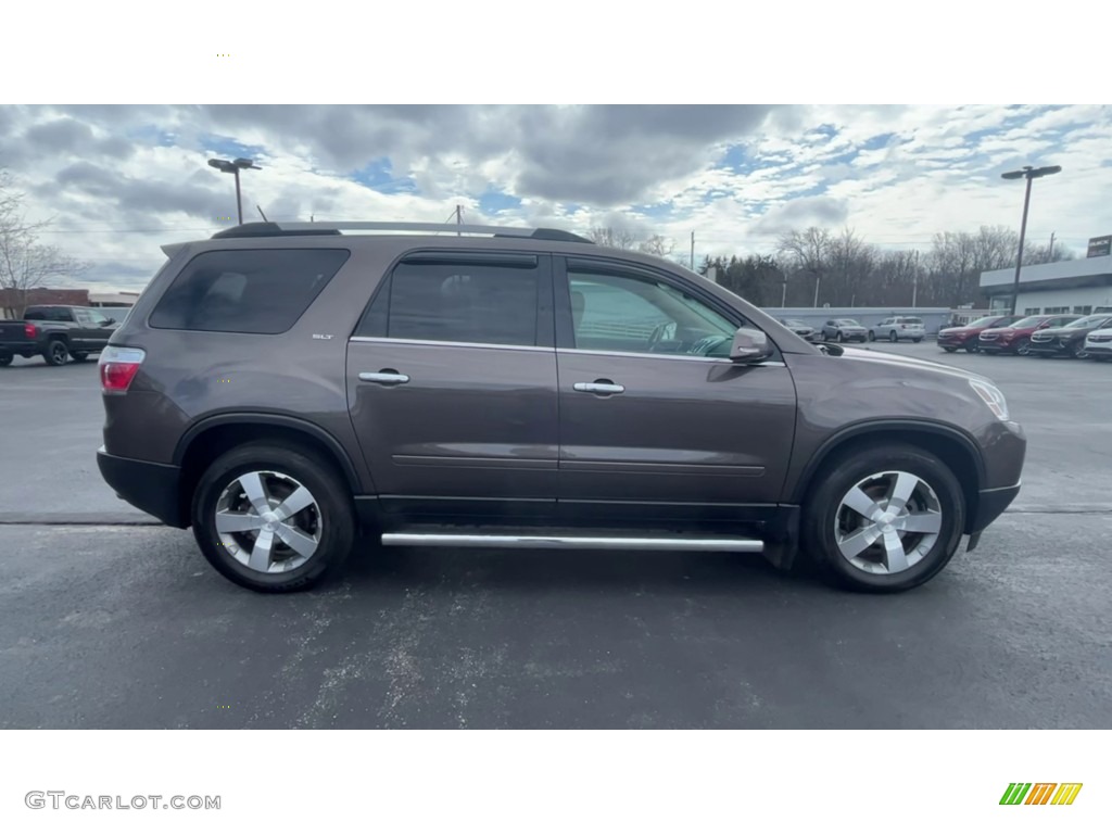 2012 Acadia SLT AWD - Medium Brown Metallic / Cashmere photo #9