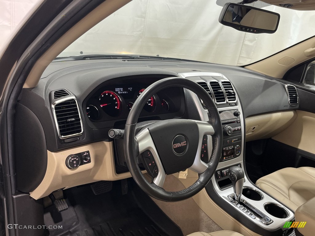 2012 Acadia SLT AWD - Medium Brown Metallic / Cashmere photo #10
