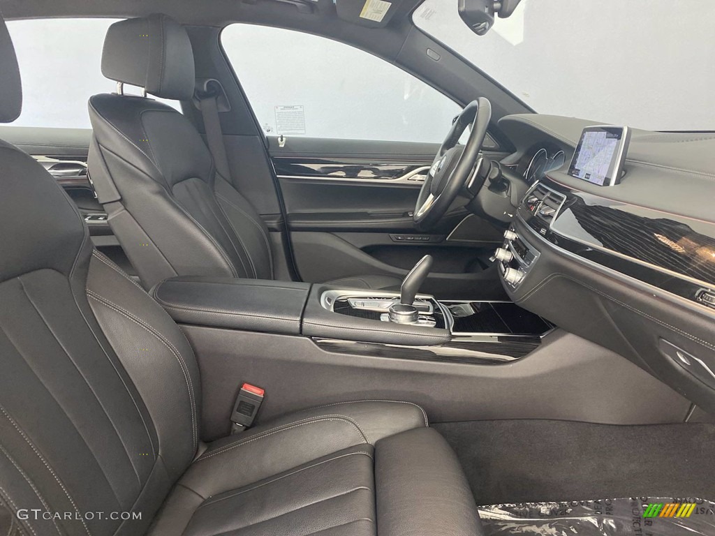 2019 7 Series 740i Sedan - Carbon Black Metallic / Black photo #33