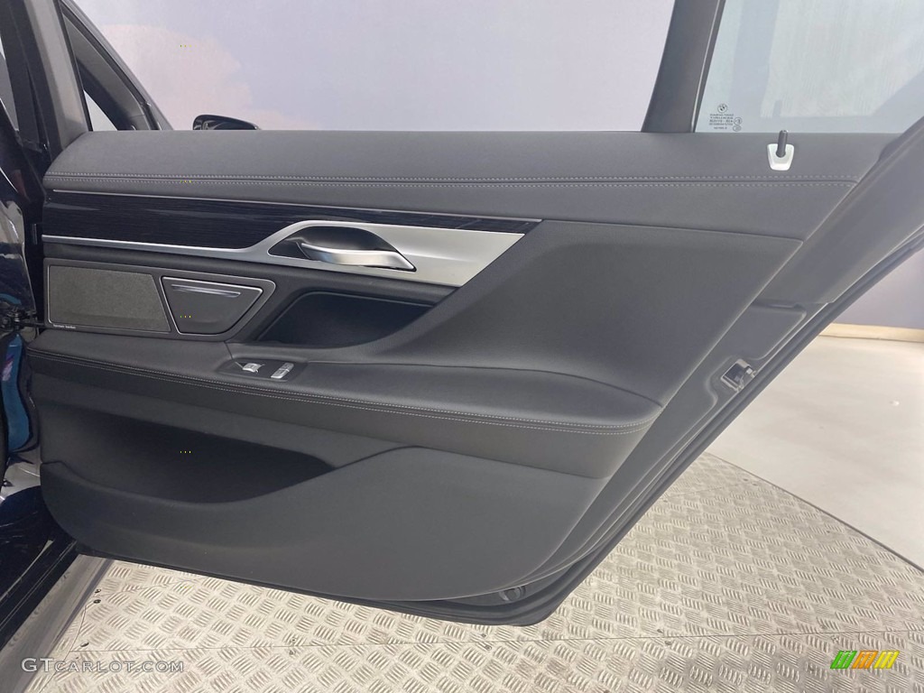2019 7 Series 740i Sedan - Carbon Black Metallic / Black photo #34