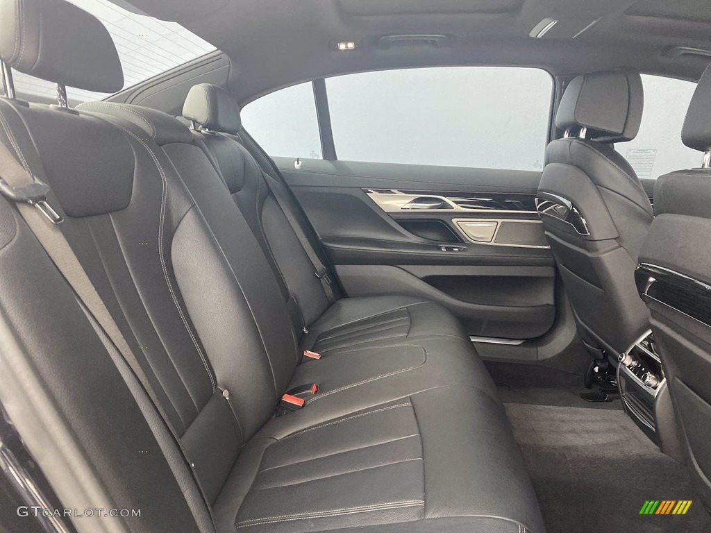2019 7 Series 740i Sedan - Carbon Black Metallic / Black photo #36