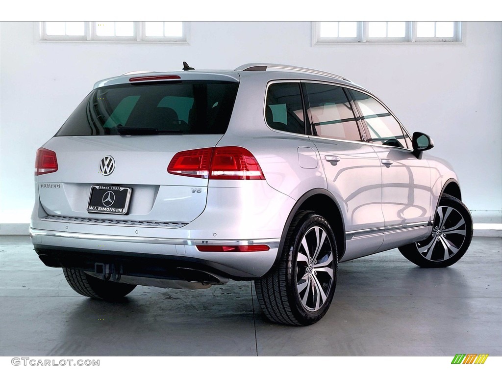 Reflex Silver Metallic 2017 Volkswagen Touareg V6 Wolfsburg Exterior Photo #144042631