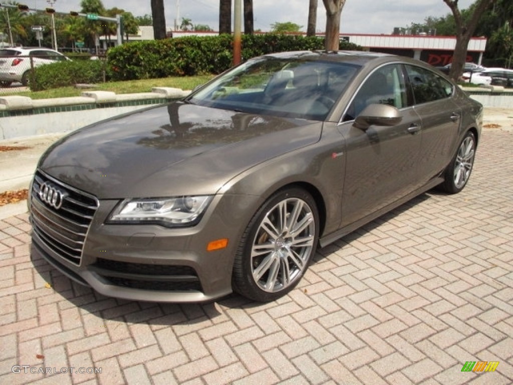 2012 A7 3.0T quattro Prestige - Dakota Grey Metallic / Black photo #1