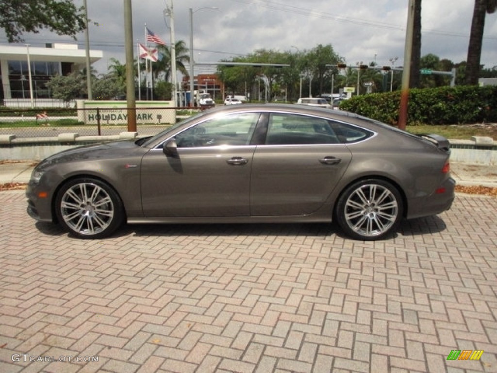 2012 A7 3.0T quattro Prestige - Dakota Grey Metallic / Black photo #3