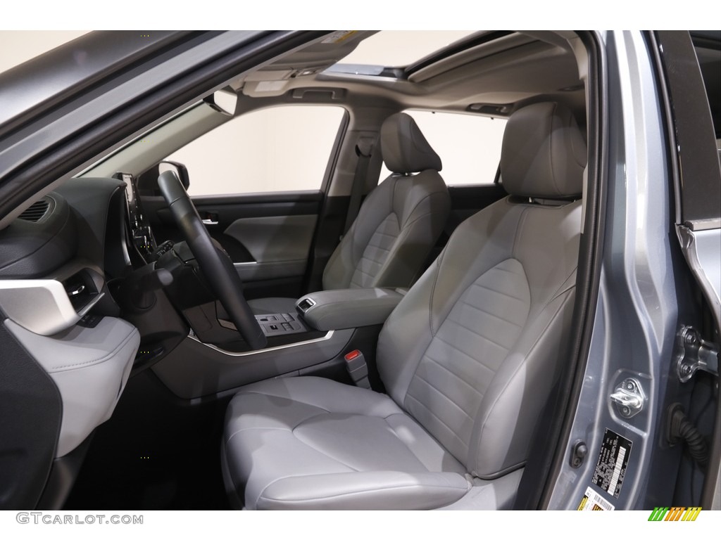 Graphite Interior 2021 Toyota Highlander XLE AWD Photo #144043294