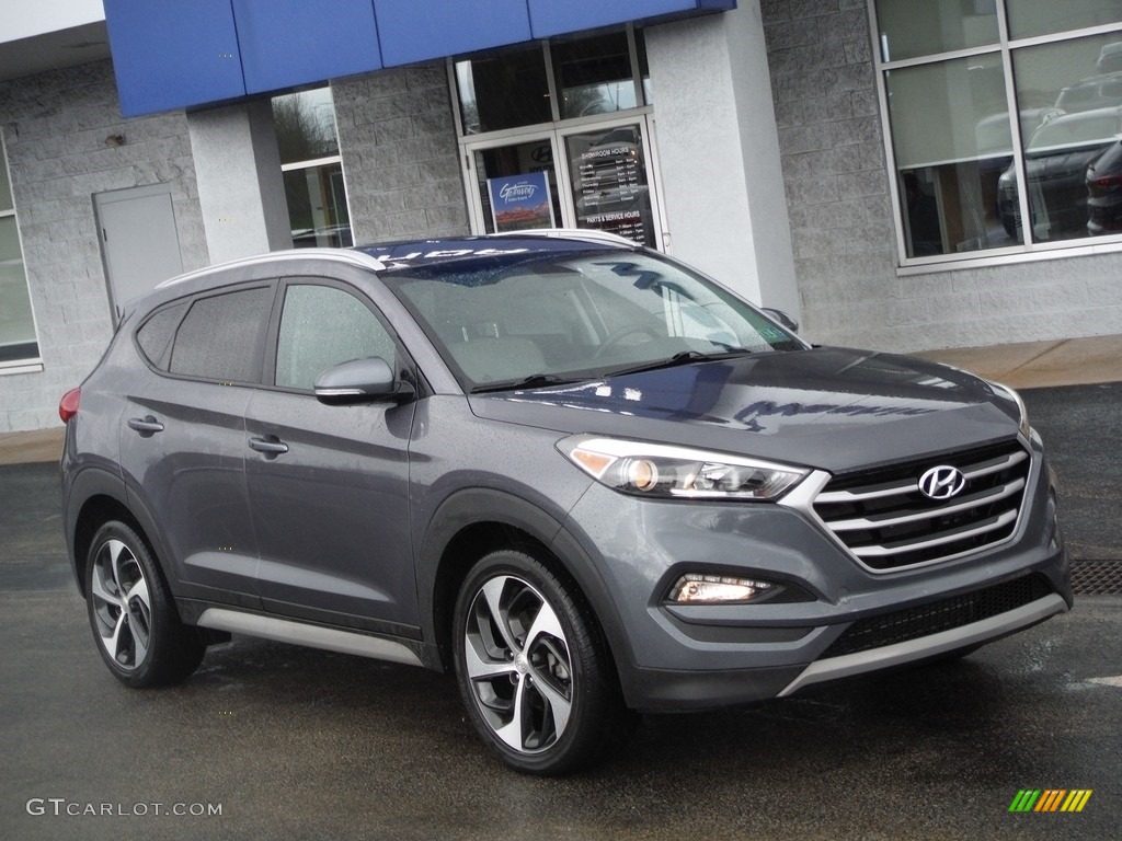 2018 Tucson Sport AWD - Coliseum Gray / Gray photo #1