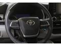 Graphite Steering Wheel Photo for 2021 Toyota Highlander #144043333