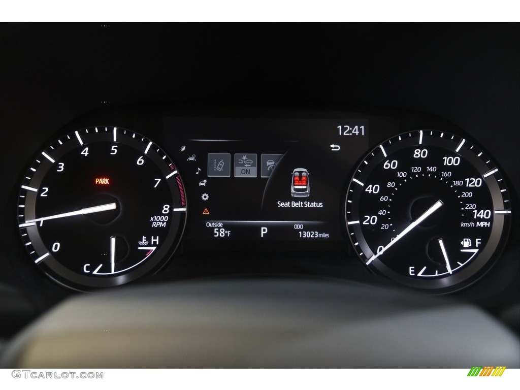 2021 Toyota Highlander XLE AWD Gauges Photos